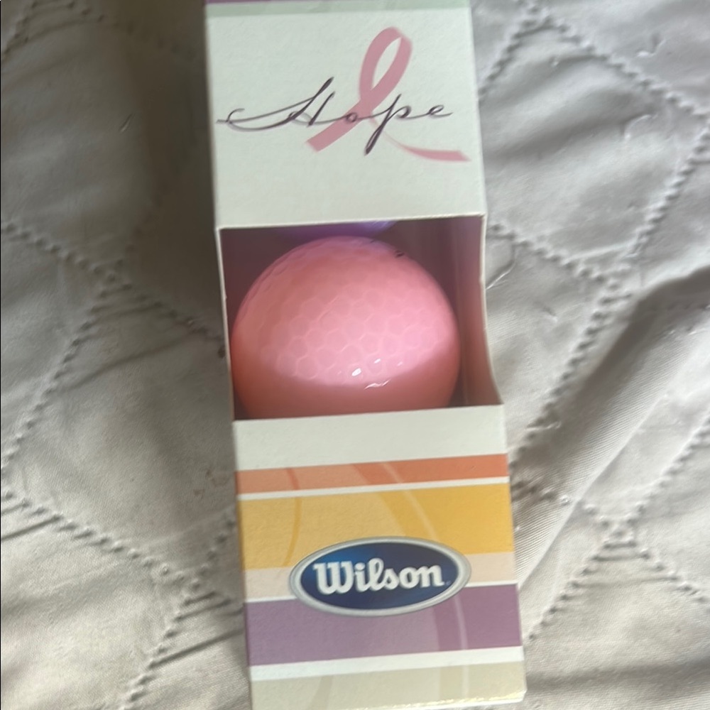 Wilson hope golf balls